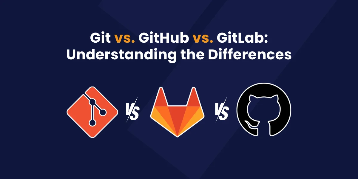Git vs github vs gitlab